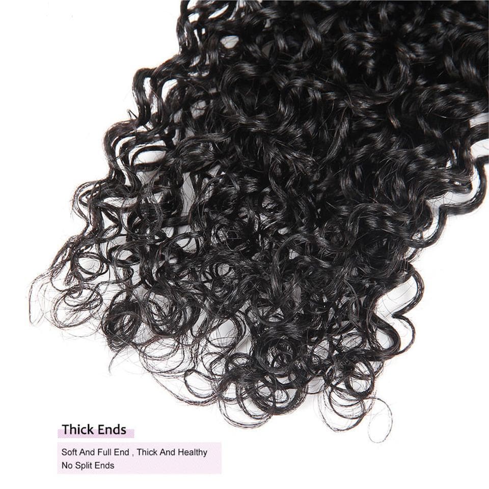 lumiere Hair Malaysian Deep Wave 4 Bundles Virgin Human Hair Extension - lumiere Hair