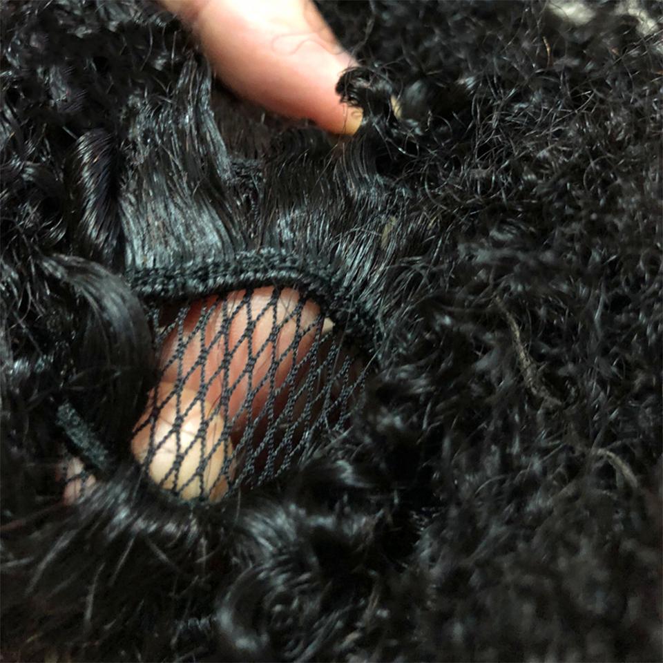 Ship In 24Hours-Lumiere Kinky Curly Drawstring Ponytail Brazilian Human Hair For Women Extensions
