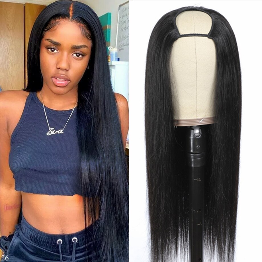 Lumiere Hair Straight U Part Human Hair Wig For Black Women