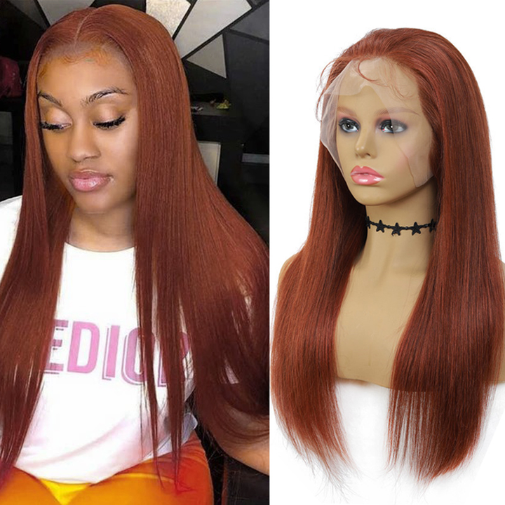 lumiere #33 Straight 4x4/5x5/13x4 Lace Closure/Frontal 150%/180% Density Wigs For Women Pre Plucked - Lumiere hair