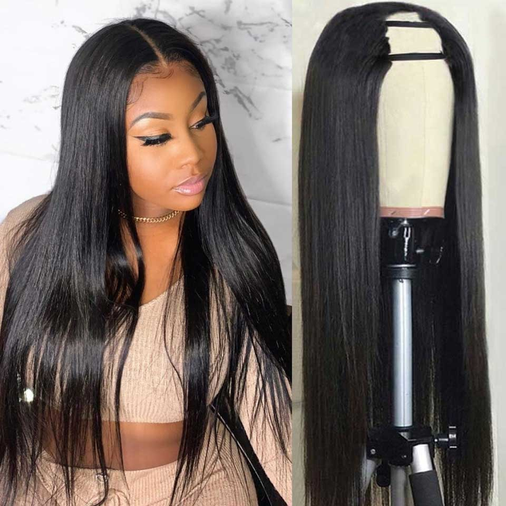 Lumiere Hair Straight U Part Human Hair Wig For Black Women