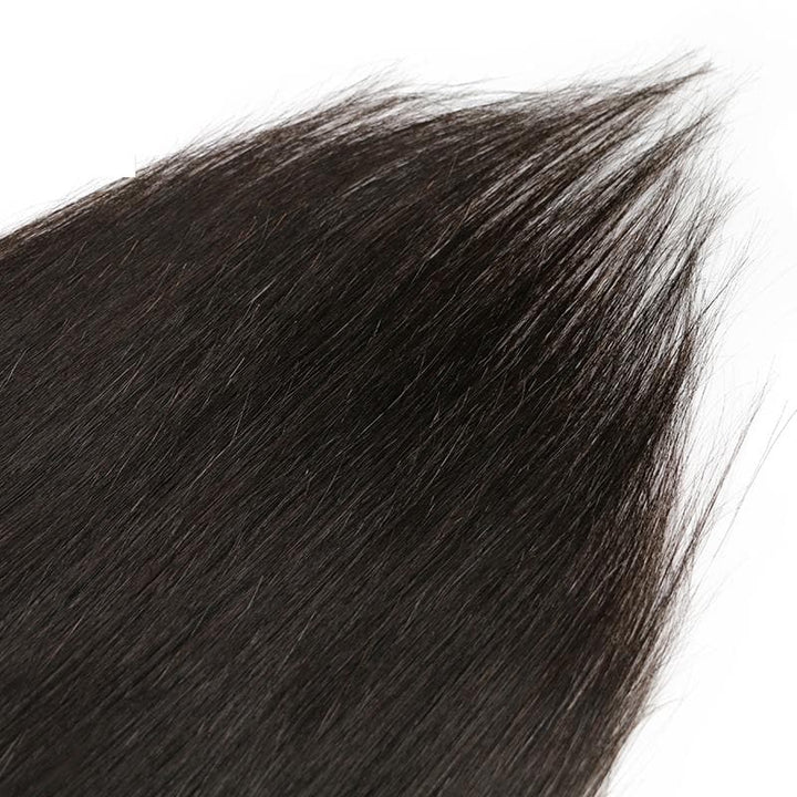 Ship In 24Hours-Lumiere Straight Hair Clip In Human Hair Extensions 8 Pieces/Set 120G