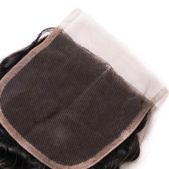lumiere Hair 1 Piece Deep Wave Virgin Human Hair 4x4 Lace Closure - Lumiere hair