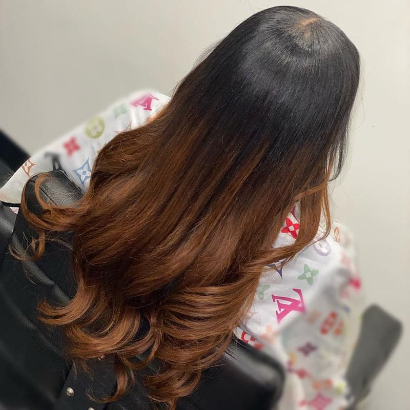Lumiere 1B/4 Ombre Brown Body Wave 4x4/5x5/13x4 Lace Closure/Frontal 150%/180% Density Wigs For Women Pre Plucked