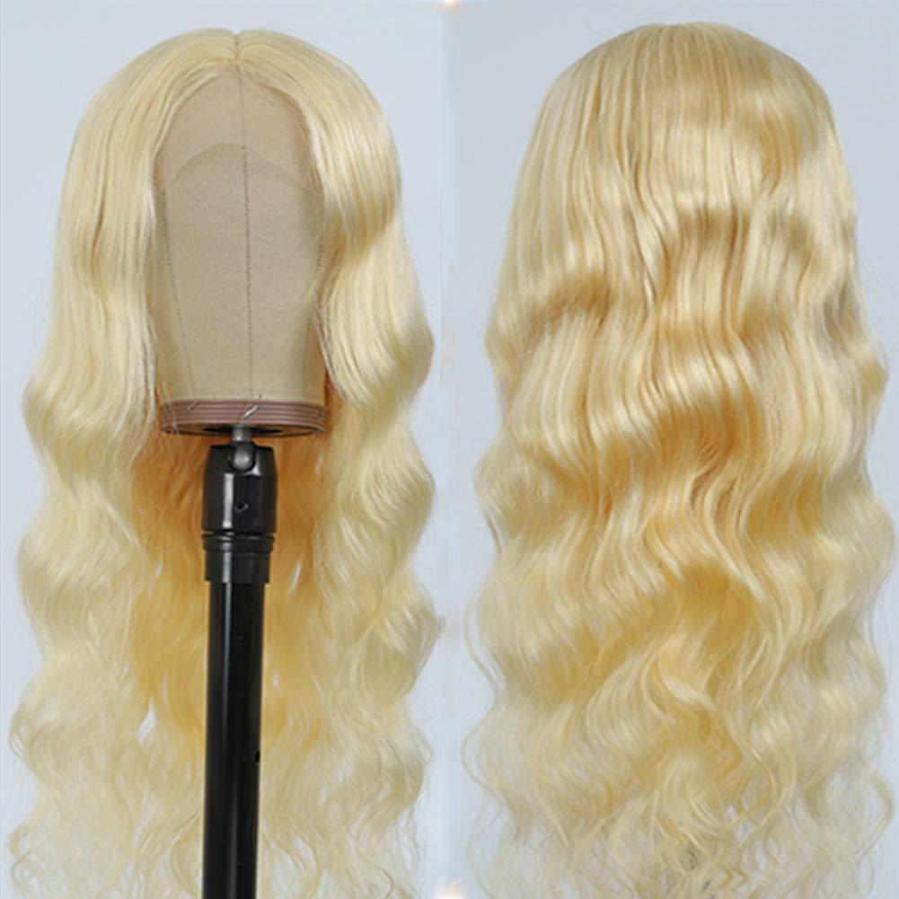 613 Blonde Body Wave 13x4 HD Lace Front Wigs transparent lace with baby hair - Lumiere hair
