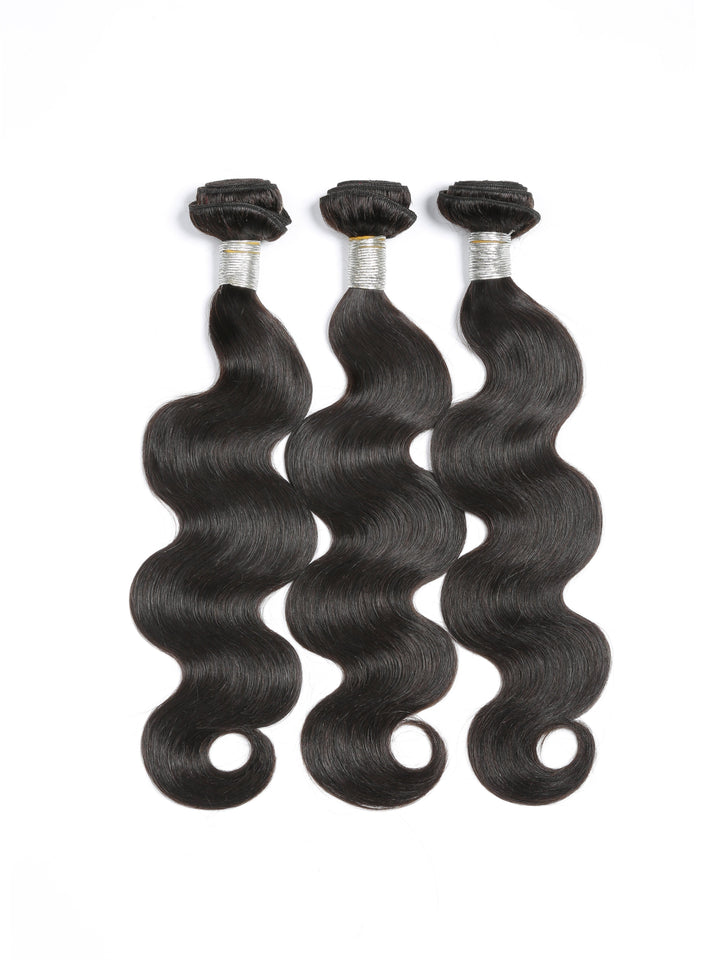 Body Wave 3 faisceaux avec fermeture 5x5 6x6 dentelle 100% cheveux humains vierges