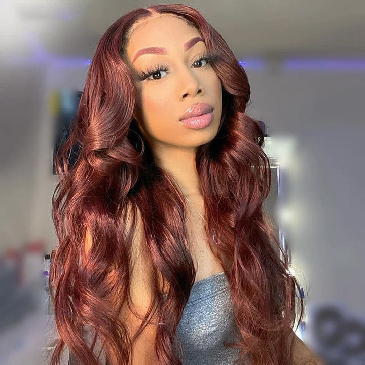 #33 Body Wave 4x4/5x5/13x4 Lace Closure/Frontal 150%/180% Density Wigs For Women