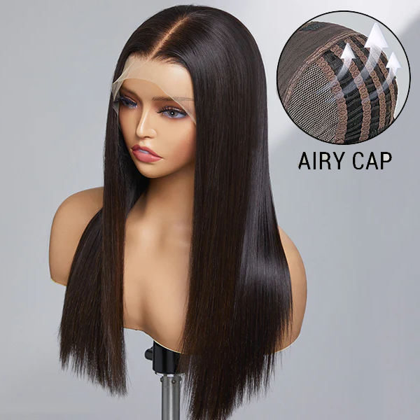 Lumiere Air Wig 13x4 Lace Frontal straight Quick & Easy Wig With Breathable Cap