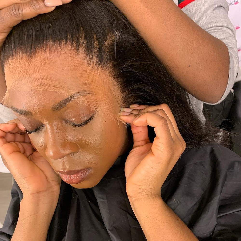 Straight Hair Full Lace Frontal Wigs With Baby Hair - Lumiere hair