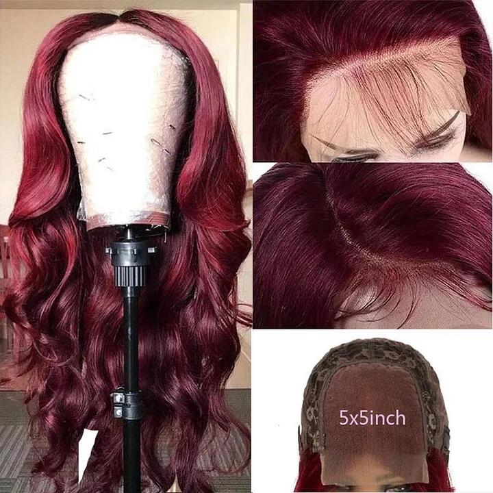 #99J Body Wave 13x4 Lace Frontal 180% Density Wigs For Women