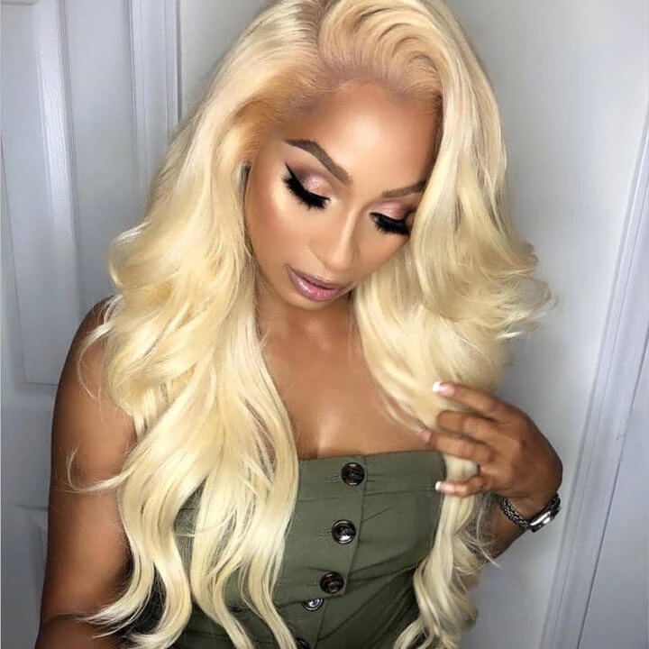 lumiere 4 Bundles Blonde Color 613 Body Wave Virgin Human Hair Extension