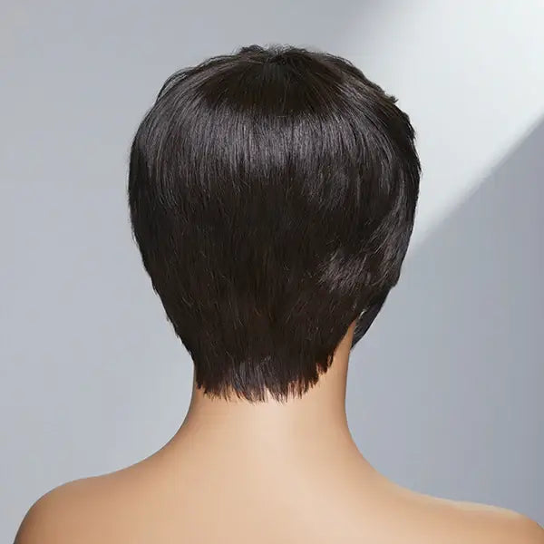 Perruque Melissa Style Smart Short Cut avec Bangs Limited Design
