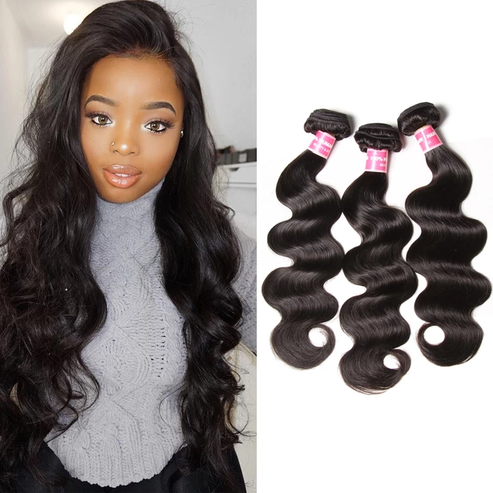 3 Bundles Body Wave Malaysian Virgin Human Hair Extension 8-40 inches - Lumiere hair