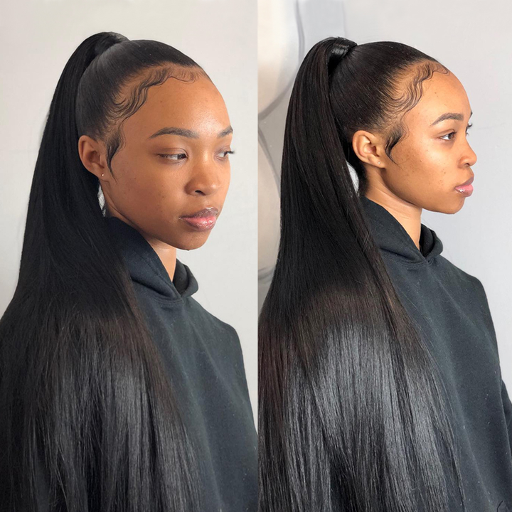 lumiere 3 Bundles Peruvian Straight Virgin Human Hair Extension 8-40 inches - Lumiere hair