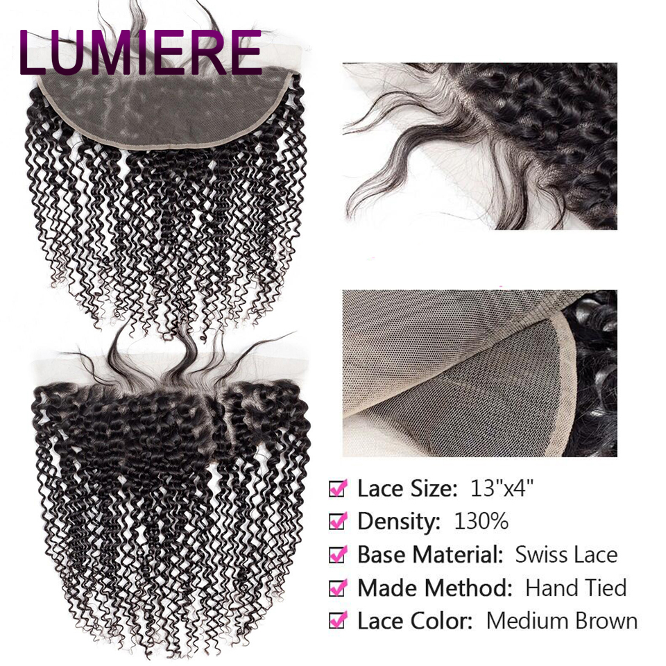Brazilian Pixie Curly 3 Bundles with 13x4 HD Lace Frontal Virgin Hair Extensions