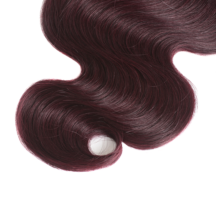 lumiere 1B/99J Ombre Body Wave 4 Bundles 100% Virgin Human Hair Extension