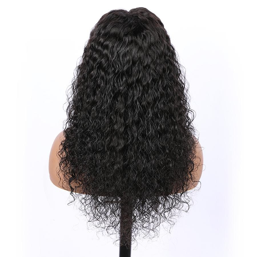 Water Wave Realistic Human Hair Full Lace human hair Wigs For Black Women