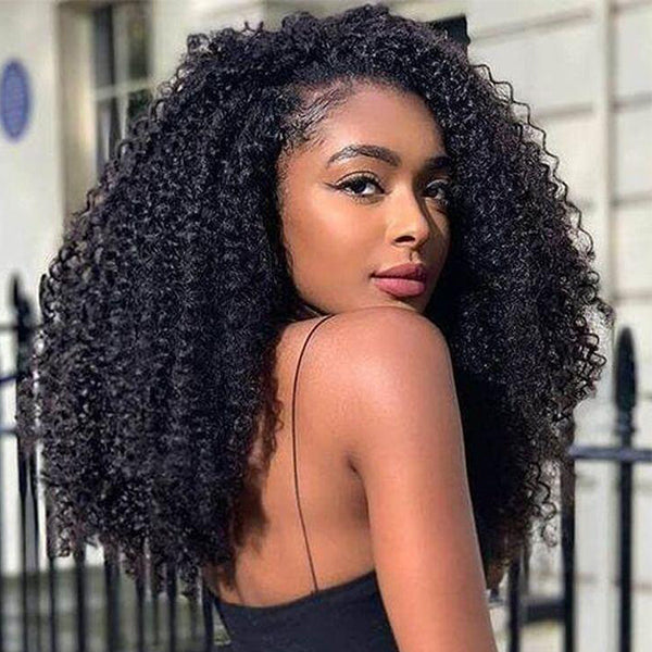 Long Curly Human Hair Wigs For African-American Women -Asteriahair