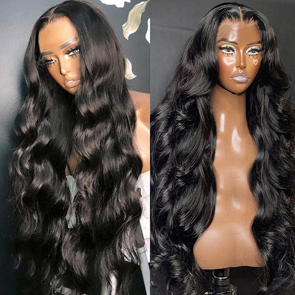 glueless lace body wave wig