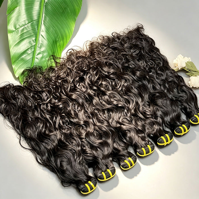 lumiere 1 pièce Loose Wave Bundle Extension de cheveux humains vierges