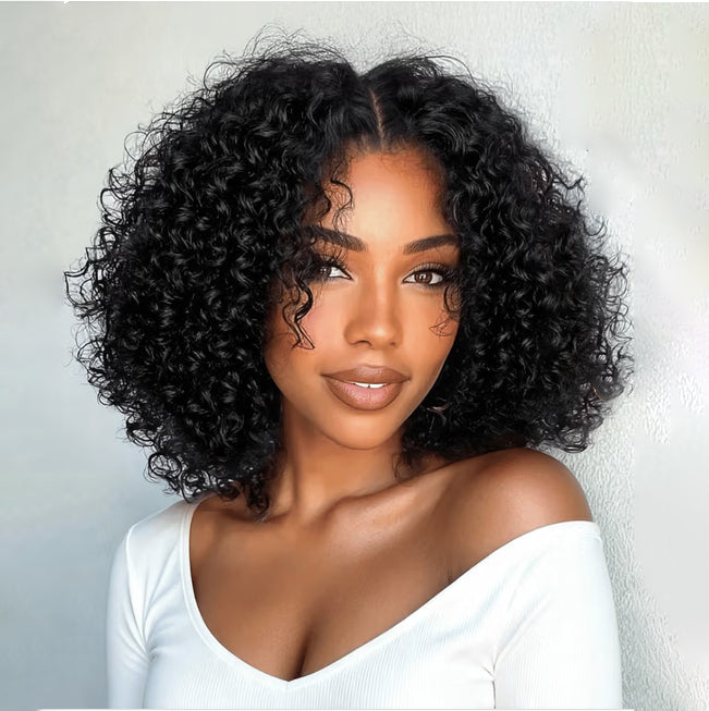 Lumiere Kinky Curly Feather Crochet Human Hair Natural Boho Braids Miracle Ready Time-Saving Pre-Separated