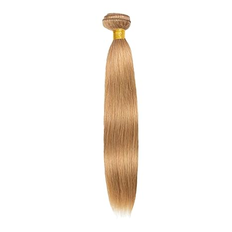 lumiere #27 Honey Blonde Bundle Long Straight  1 Piece Virgin Human Hair Extension