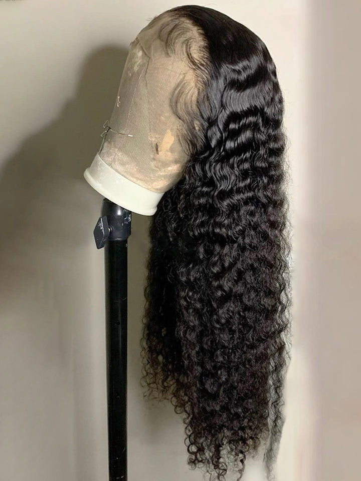 [Glueless Wig] Upgrade Lumiere Water Wave 13x4 Glueless Wigs  Pre Cut Lace Ready To Go Human Hair Wig