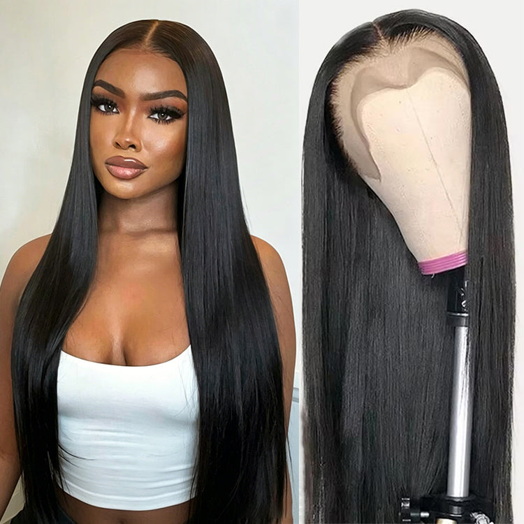 $97=22'' 13x4 Lace Wig丨Straight 13x4 HD Lace Human Hair Wig (No Code Need)