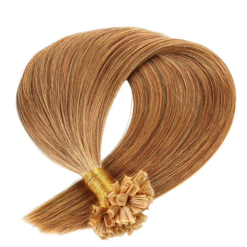 Color Hair #4 Tape In Hair Extensions Cheveux Raides Vierges Humains 20 pcs/1pack 100% Cheveux Humains 