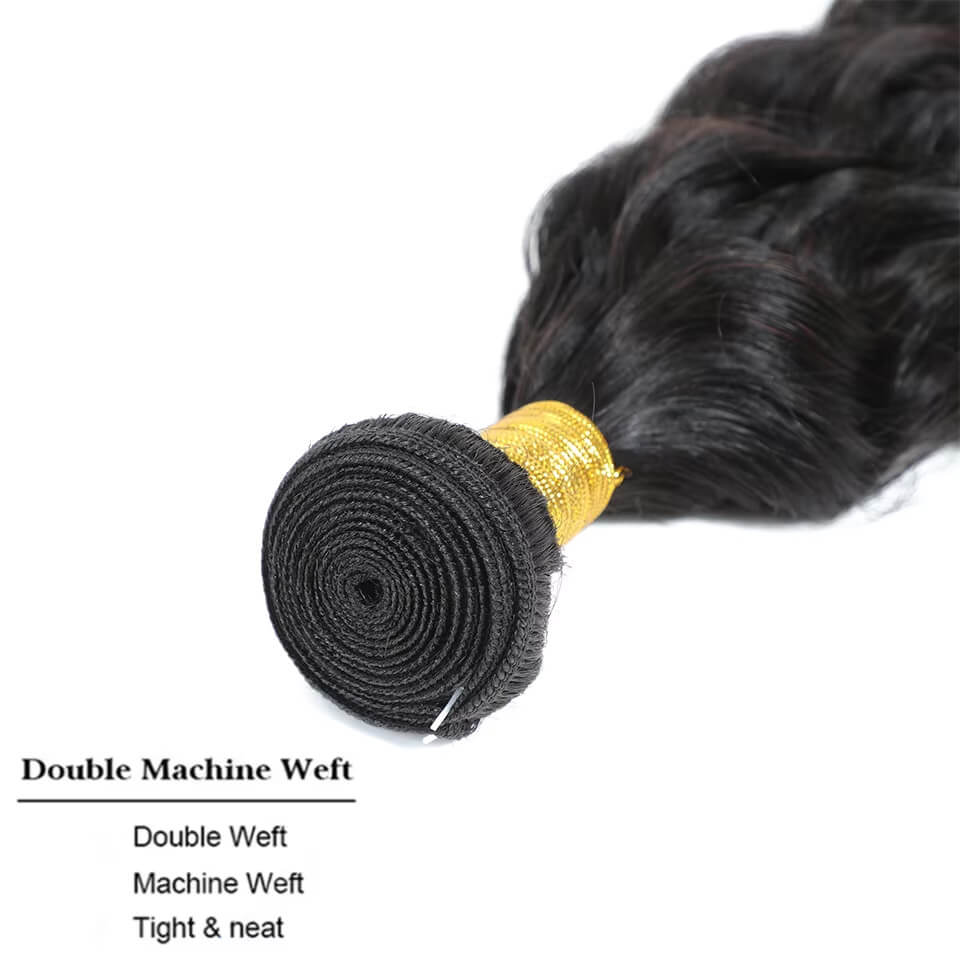 lumiere 1 pièce Loose Wave Bundle Extension de cheveux humains vierges
