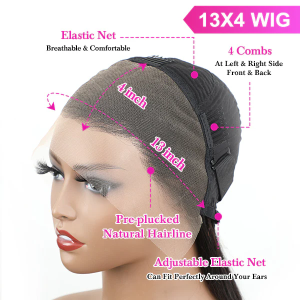 Lâche Deep Wave Lace Front/Fermeture sans colle pour les femmes noires Prelucked Human Hair 