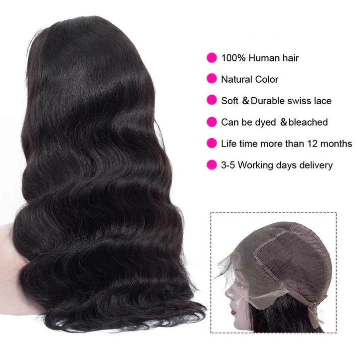 Lumiere 13x6 Lace Frontal 5x5 Lace Closure Wigs Loose Wave More Than 9x6 Lace Human Hair Wigs For Women LM-Cap