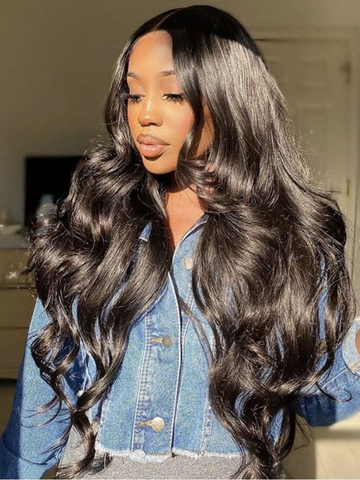 (B1) Peruvain Body Wave 4 Bundles Extension de Cheveux Humains 8-40 pouces