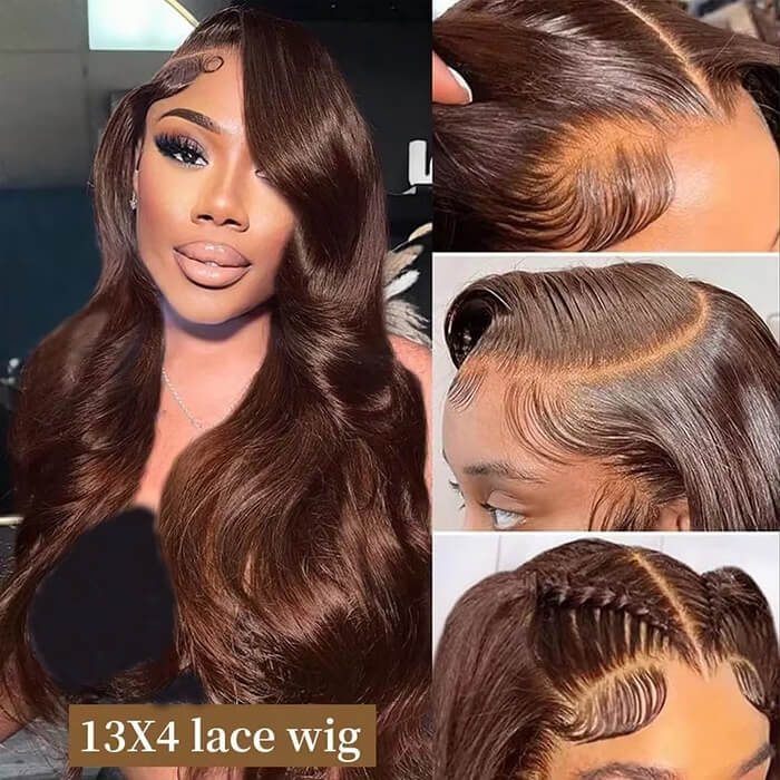 Deep Wave Wear &amp; Go Glueless HD 4X6 Lace Closure Perruque de cheveux humains