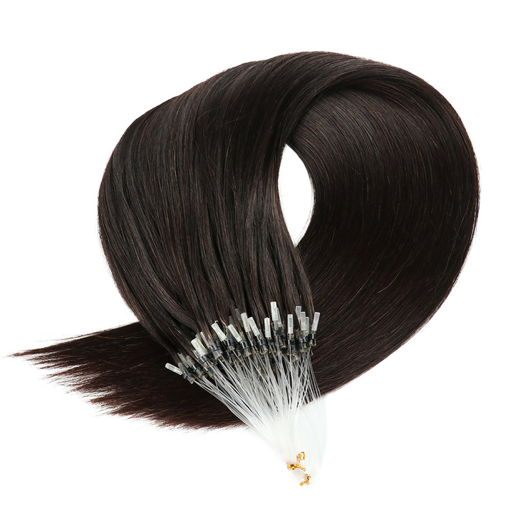 Color Hair #4 Tape In Hair Extensions Cheveux Raides Vierges Humains 20 pcs/1pack 100% Cheveux Humains 