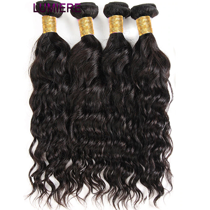 3 Bundles Loose Wave Malaysian Virgin Human Hair Extension 8-40 pouces 