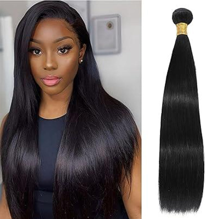 lumiere Hair 1 Pièce Droite Bundle Extensions de Cheveux Humains Vierges