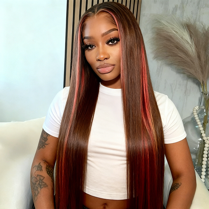 Mettez en surbrillance 99J Blonde Body Wave Lace Front Wig pour les femmes 