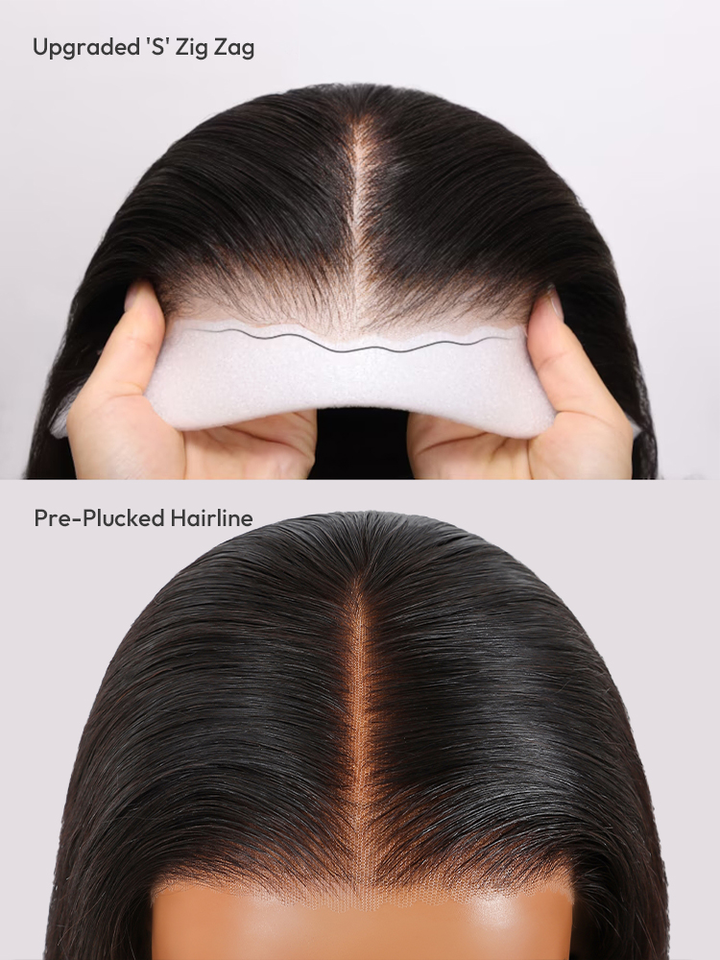 [Glueless Wig] Upgrade Lumiere Water Wave 13x4 Glueless Wigs  Pre Cut Lace Ready To Go Human Hair Wig