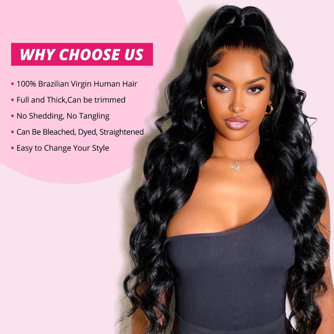lumiere 15A Indian Body Wave 4 Bundles Virgin Human Hair Extension