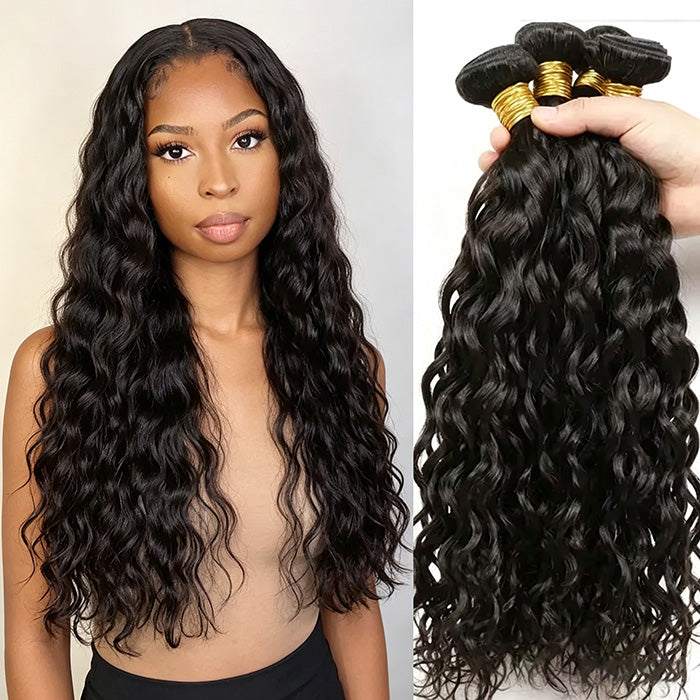 lumiere 1 pièce Loose Wave Bundle Extension de cheveux humains vierges