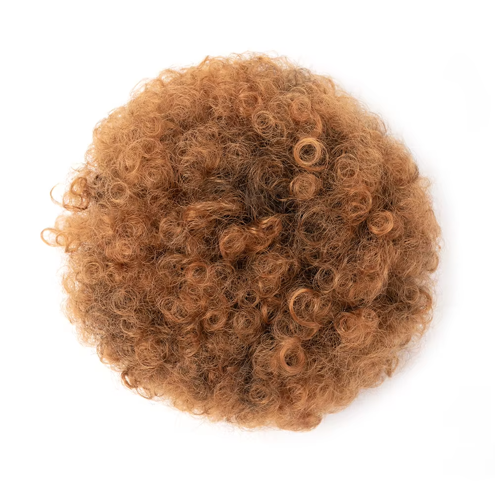 Deep Wave Drawstring Ponytail Hair Extension Cheveux humains humides et ondulés 