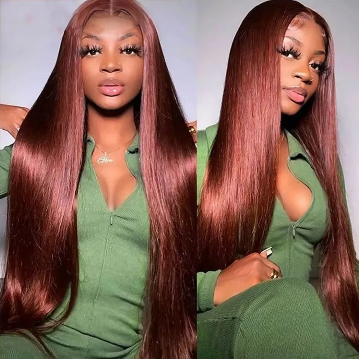 #4 Brown Body Wave 3 Bundles avec 4X4 Lace Closure 100% cheveux humains vierges 