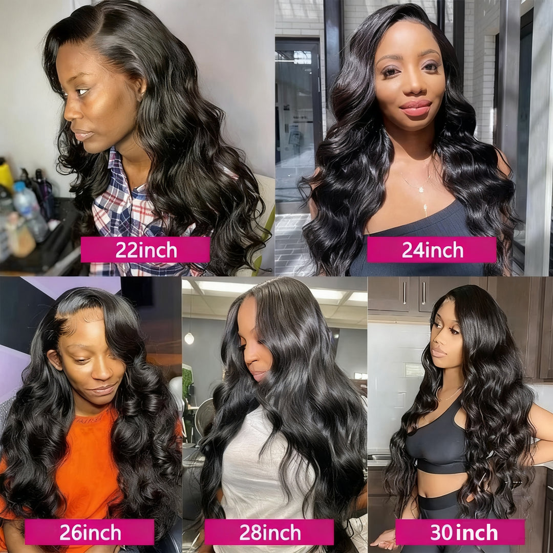 (B2) Body Wave 3 Bundles Human Hair  Brazilian Hair Weave Extensions 100% Human Hair For Women Top Quality