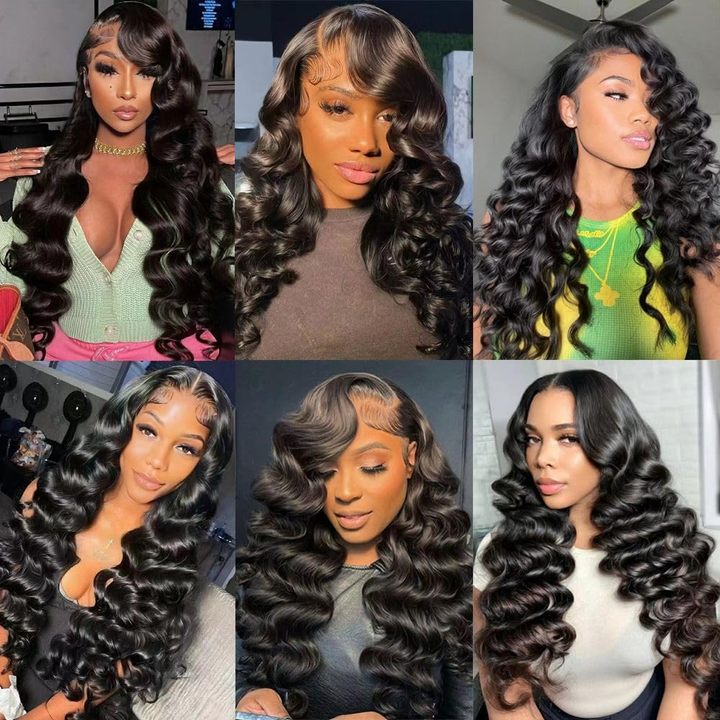 lumiere 15A Loose Wave 3 Bundles Human Hair Extension 10-24 inches