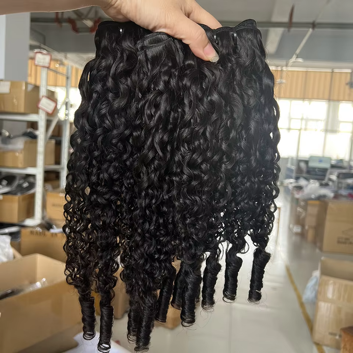 Lumiere 15A Burmese Curly Hair 3 Bundles Virgin Human Hair Burmese Extensions For Full Head