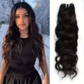 Lumiere 15A Natural Wave 4 Bundles 100% Human Hair Extensions Bundles
