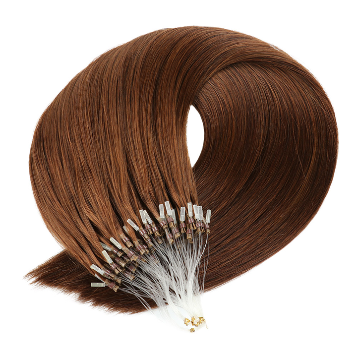 Color Hair #4 Tape In Hair Extensions Cheveux Raides Vierges Humains 20 pcs/1pack 100% Cheveux Humains 