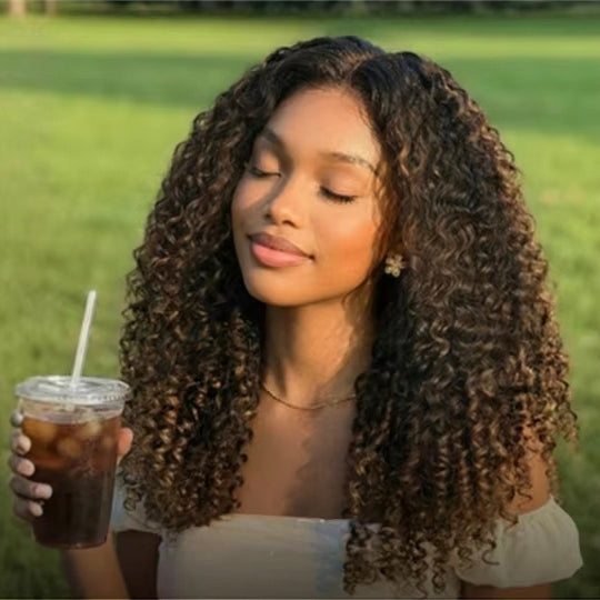 Deep Wave Wear &amp; Go Glueless HD 4X6 Lace Closure Perruque de cheveux humains