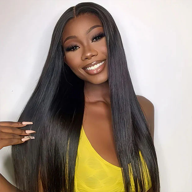 $97=22'' 13x4 Lace Wig丨Straight 13x4 HD Lace Human Hair Wig (No Code Need)
